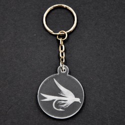 Llavero metacrilato Mosca 2